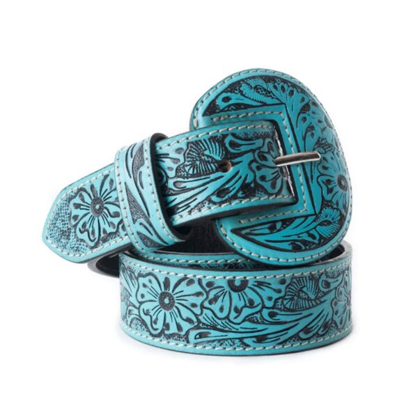 Myra Bag Accessories - Myra Talon High Desert Women's Belt In Turquoise